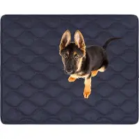 OEM Lit de voiture imperméable pour petits chiens 70 x 50 cm - taille S - anti-taches - lavable - lit d'extérieur pour chien