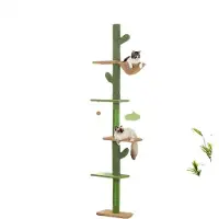 OEM Arbre à chat pour grands chats - Arbre à chat réglable - Arbre à chat haut pouvant atteindre le plafond