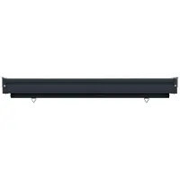 vidaXL Store latéral pour balcon, 60 x 250 cm, 100% polyester, fer et acier