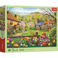 Trefl PUZZLE 1000 La chasse aux ufs de Pâques 10977