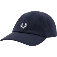Fred perry pour homme. HW2295 Casquette classique en piqué marine (OSFA), Casuel, Coton