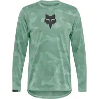 FOX Racing Hommes, Maillot de cyclisme, Ranger Tru Dri LS Jersey (XL), Turquoise, Vert, XL