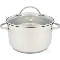 Krüger Haushaltswaren Ohio, Poêle + casserole, Argent