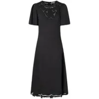 Pepe Jeans pour femme. PL9537734 Robe noire Marlango (L), Casuel, Modal, Manche courte