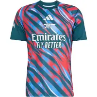 Adidas T-Shirt fonctionnel 'FC Arsenal 26/27 Pre-Match' bleu clair / émeraude / rouge / blanc