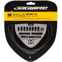 Jagwire Sport Xl Shift Cable Kit Noir