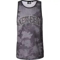 New Era 60856188 Sleeveless T-shirt Gris S Homme