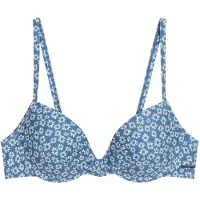Marc O'Polo Hauts de bikini ' Shiny ' bleu / blanc