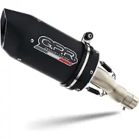 Gpr Exclusive Furore Evo4 Nero Ktm Rc 390 22-24 Homologated Slip On Muffler Argenté Homologated