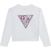 GUESS T-Shirt bleu clair / or rose / rose foncé / blanc