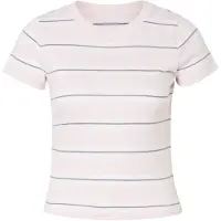 Hollister T-shirt saphir / rose pastel / blanc