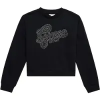 GUESS Sweat-shirt noir / argent
