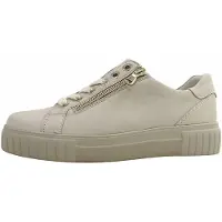 Semler Pamela : chaussures en daim pour femmes, lacets, style sportif, couleur beige, pour le quotidien
