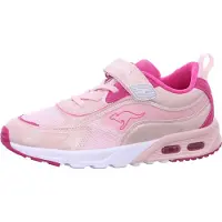 Kangaroos KX-Luft EV : Baskets pour enfants, modèle rose, chaussures de sport décontractées