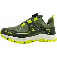Kastinger FSK-Preiner : Chaussures de sport pour enfants, modèle à lacets, couleur verte, pour garçons