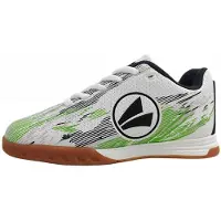 Jako Chaussures de sport pour enfants J-SFG, modèle Stepover, chaussures de football en salle, couleur blanche