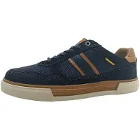 Camel active Chaussures pour hommes , chaussures à lacets, couleur bleue, style décontracté
