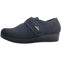 Fly Flot : Chaussures pour femmes, chaussures basses, mocassins, couleur noire, style décontracté