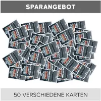 Topps FAMOV4 - Lot de 3 à 50 cartes Base assorties - Allemand - Star Wars Force Attax - Série 4 de cartes de film