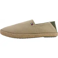Tommy Hilfiger : Espadrilles pour hommes, chaussures décontractées, couleur beige