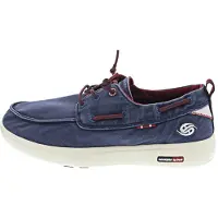 Dockers Herren Canvas Mokassin Blau