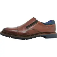 Bugatti Civiaco - Mocassins pour hommes, couleur marron, élégants