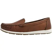 Marco Tozzi Chaussures de ville pour hommes . Mocassins, chaussures plates, pantoufles. Couleur : marron. Style : décontracté