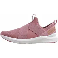 Puma Chaussures de sport Prowl, modèle slip-on, pour femmes, chaussures de training, couleur rose, style décontracté