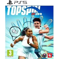 Jeu PS5 TopSpin 2K25, Edition Standard, Avec Roger Federer et Serena Williams, Grand Chelem
