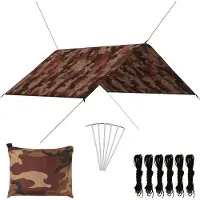 Syfax Bâche d'extérieur 3x2,85 m Camouflage