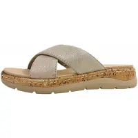 Jana - Pantoufles/Sandales - Or - Décontracté