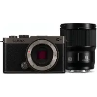Panasonic Lumix S9 Boîtier noir titane + Lumix S 35mm F/1.8