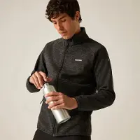 Regatta Harrow Full Zip Fleece Noir 3XL Homme