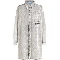 Karl lagerfeld Jeans B1w13040 Long Sleeve Dress Gris L Femme