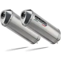 Gpr Exclusive Satinox Ducati Monster 800 03-05 Homologated Slip On Muffler Argenté Homologated