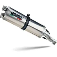 Gpr Exclusive Dual Inox Aprilia Tuareg 660 25-26 Homologated Slip On Muffler Argenté Homologated