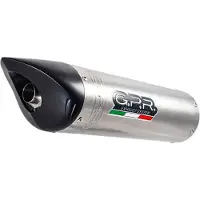 Gpr Exclusive Tiburon Titanium Honda Cbr 600 Rr 24-26 Homologated Slip On Muffler Argenté Homologated