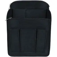 OEM HyFanStr a été supprimé. Organiseur Vilt avec Ritsvak, organiseur de sac à main, organiseur de sac pour grands sacs à dos noirs.