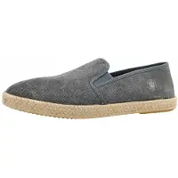 Lumberjack Chaussons pour hommes , modèle "slip-on", couleur gris, pour un usage décontracté