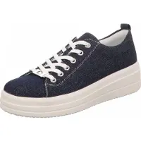 Remonte Chaussures basses de sport à semelle moulée mode en bleu, taille 37