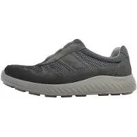 Jomos Chaussures de ville pour hommes , modèle pantoufle, couleur gris, pour un usage décontracté