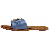 Bagatt Bugatti Femme. Sandales plates Goa. Bleu. Pour le temps libre