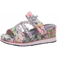 LAURA VITA Mules Komfort pour femme, gris, 31333536303831, multicolores, taille 38 (EU)