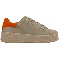 Bagatt Piper : chaussures de sport pour femmes, modèle à lacets, couleur beige