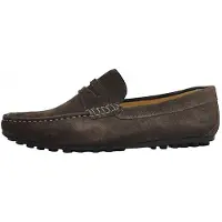 Lumberjack Chaussures de ville pour hommes, modèle "Slipper", couleur gris, style décontracté