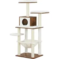 OEM Arbre à chat - Style vintage moderne, couleur marron