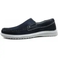 Imac - Chaussons pour hommes, couleur bleue, style décontracté