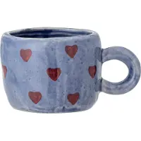 Bloomingville Mini Coffret de 6 mugs Nini bleu