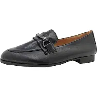 Gabor : chaussures basses, mocassins, couleur noire, pour le quotidien