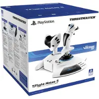 Thrustmaster Special Edition T Flight Hotas 5 Microsoft Flight Simulator Joystick Ps5/ps4/pc Blanc